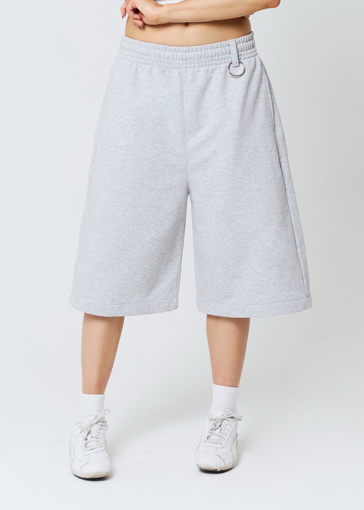 BUBBLE melange shorts