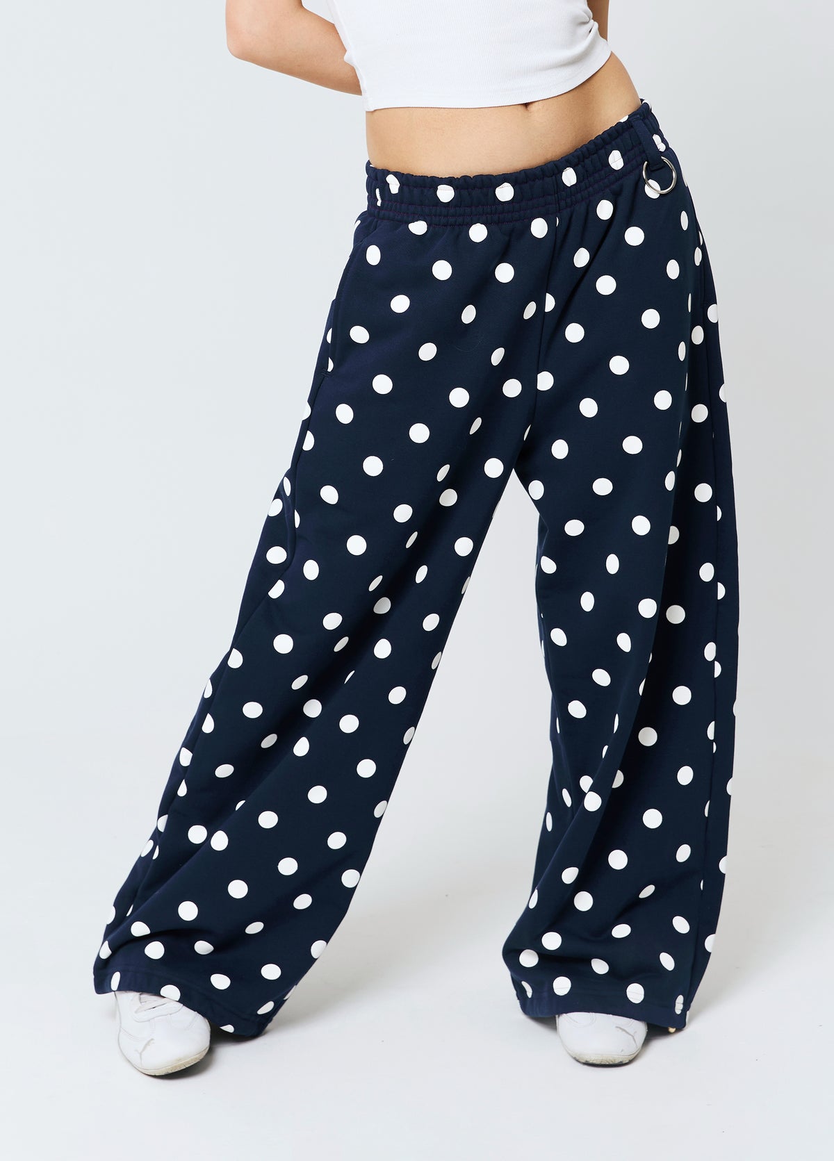 POLKA DOT navy sweatpants PRE-ORDER