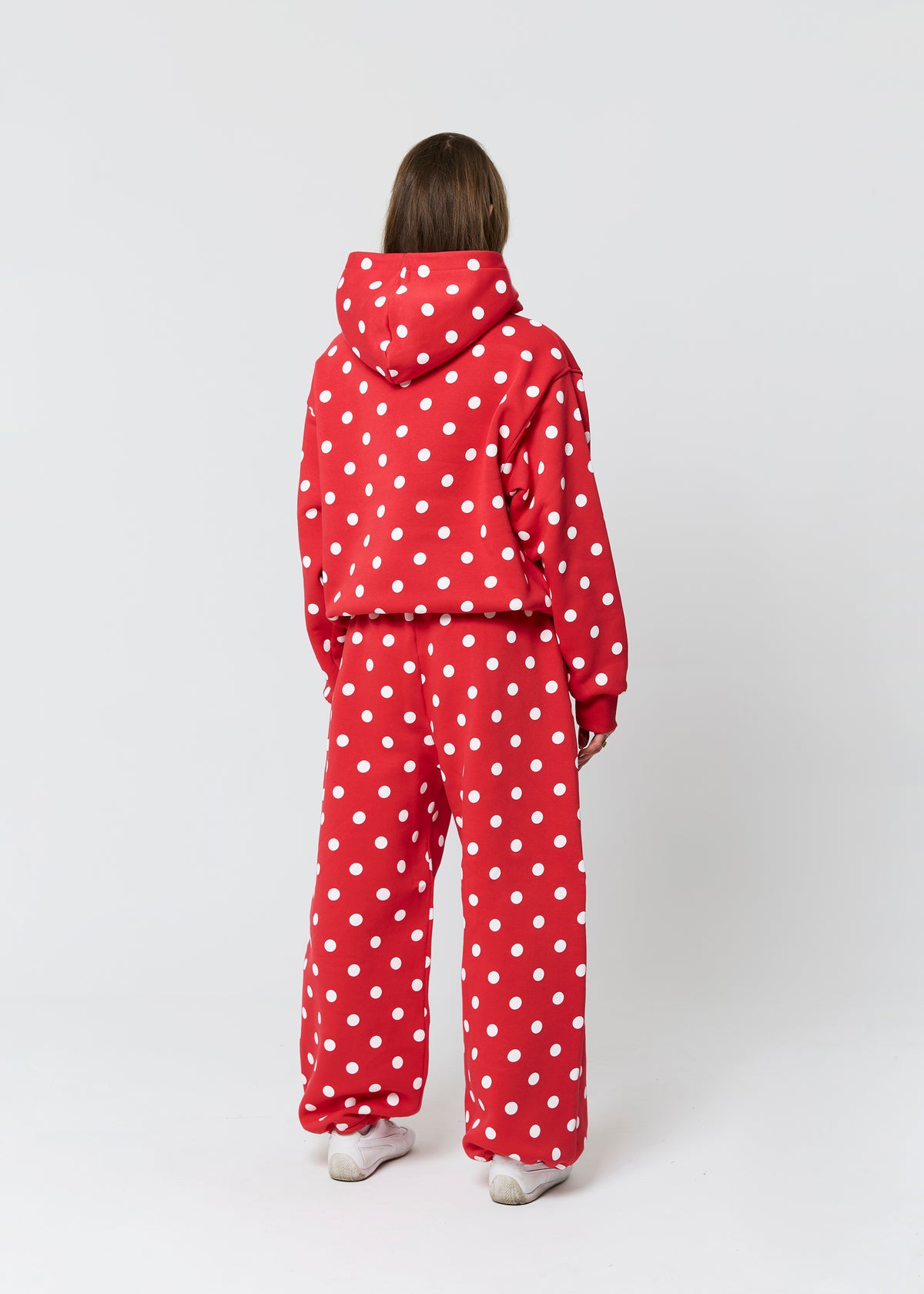POLKA DOT red hoodie