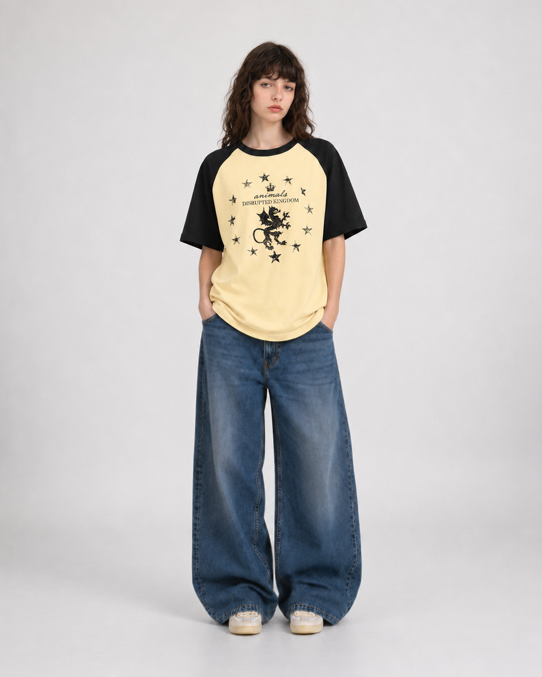 KINGDOM butter t-shirt