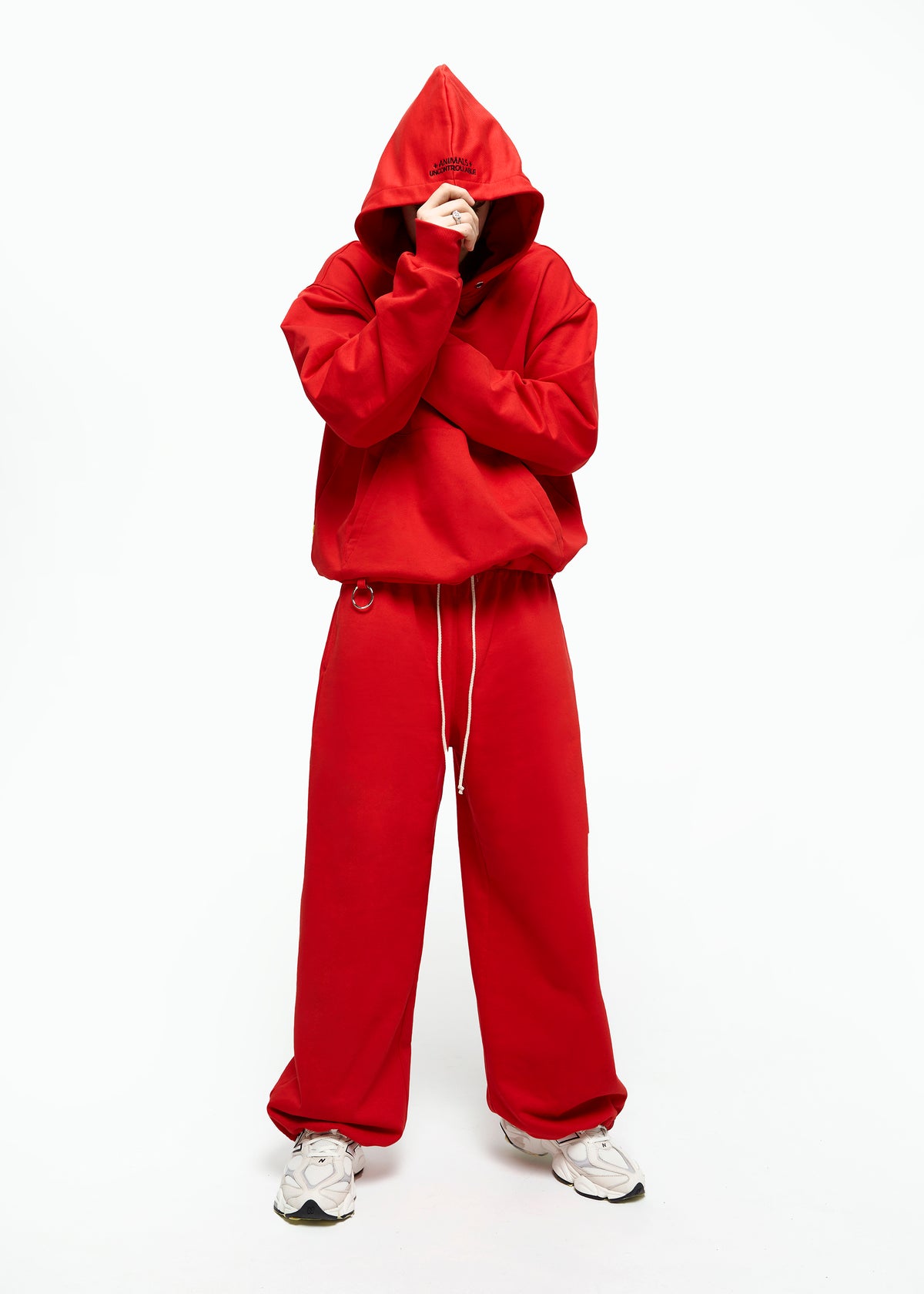 BUBBLE red sweatpants