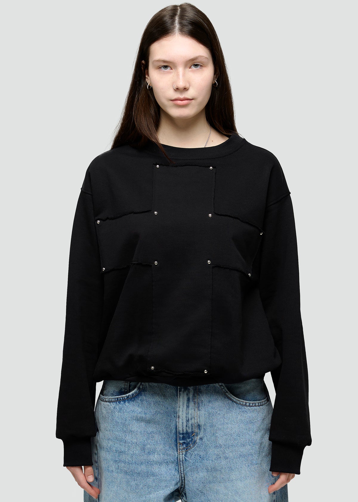 HOPE black crewneck