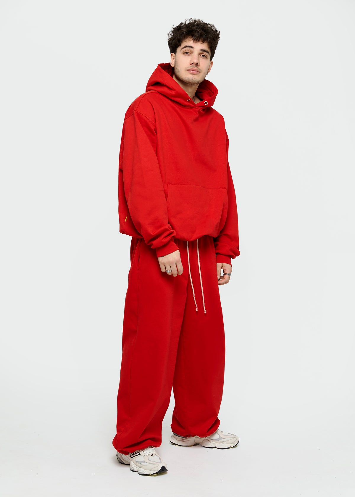 BASIC red hoodie