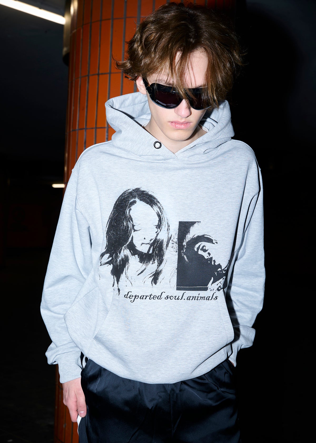 SOUL melange hoodie