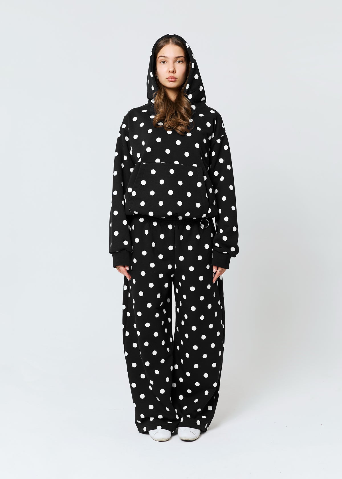 POLKA DOT black sweatpants