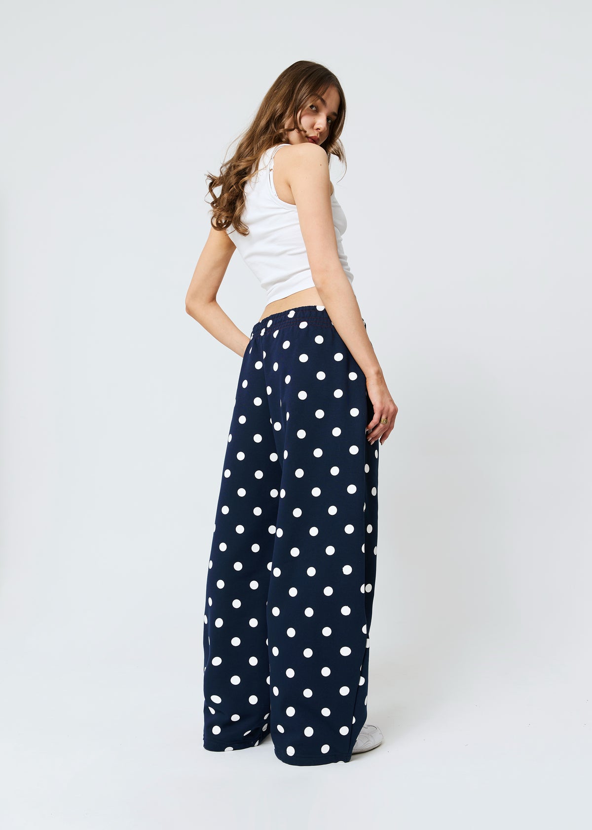 POLKA DOT navy sweatpants PRE-ORDER