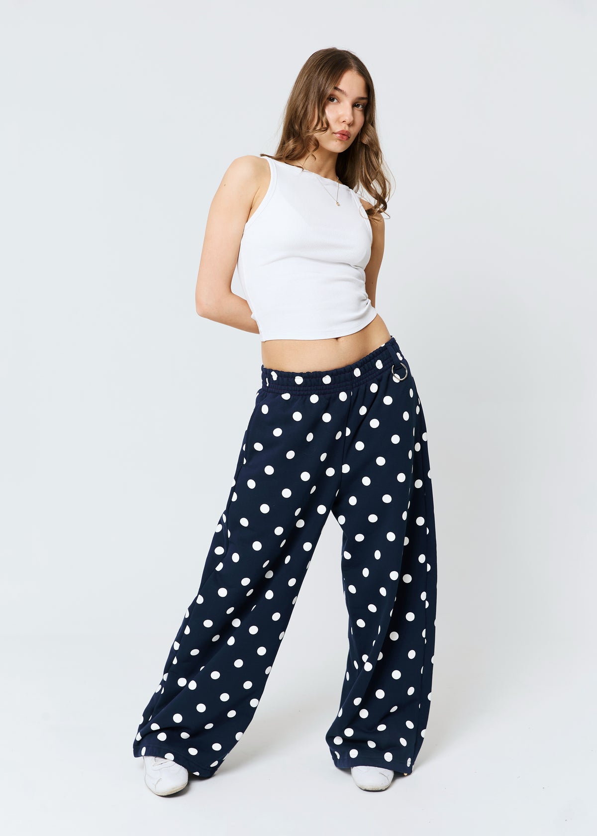 POLKA DOT navy sweatpants PRE-ORDER