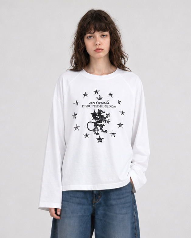 KINGDOM off-white longsleeve