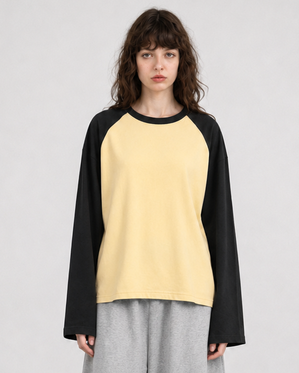 RAGLAN BUTTER longsleeve