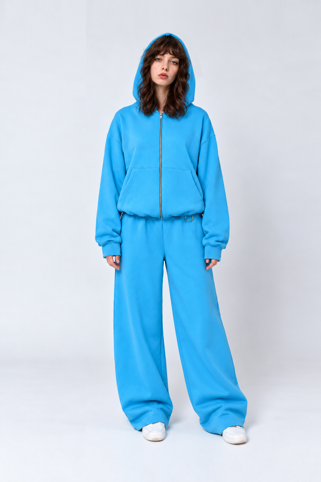 BASIC & BUBBLE blue zipped set PRE-ORDER